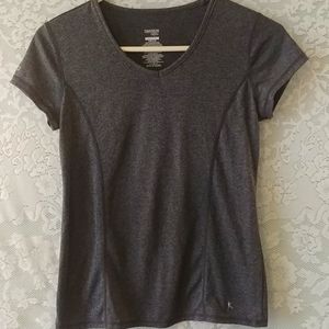 Dark Grey Danskin Now Tee Shirt. Size Small.